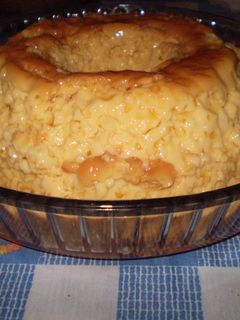 Una foto de Flan de huevos casero de vainilla