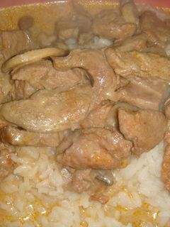 Una foto de Stroganoff