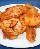 Pollo con patatas al horno