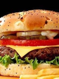 Una foto de Hamburguesas a la americana