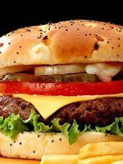Una foto de Hamburguesas a la americana