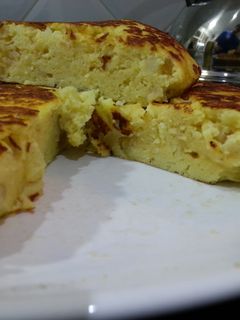 Una foto de Tortilla de patatas ligera