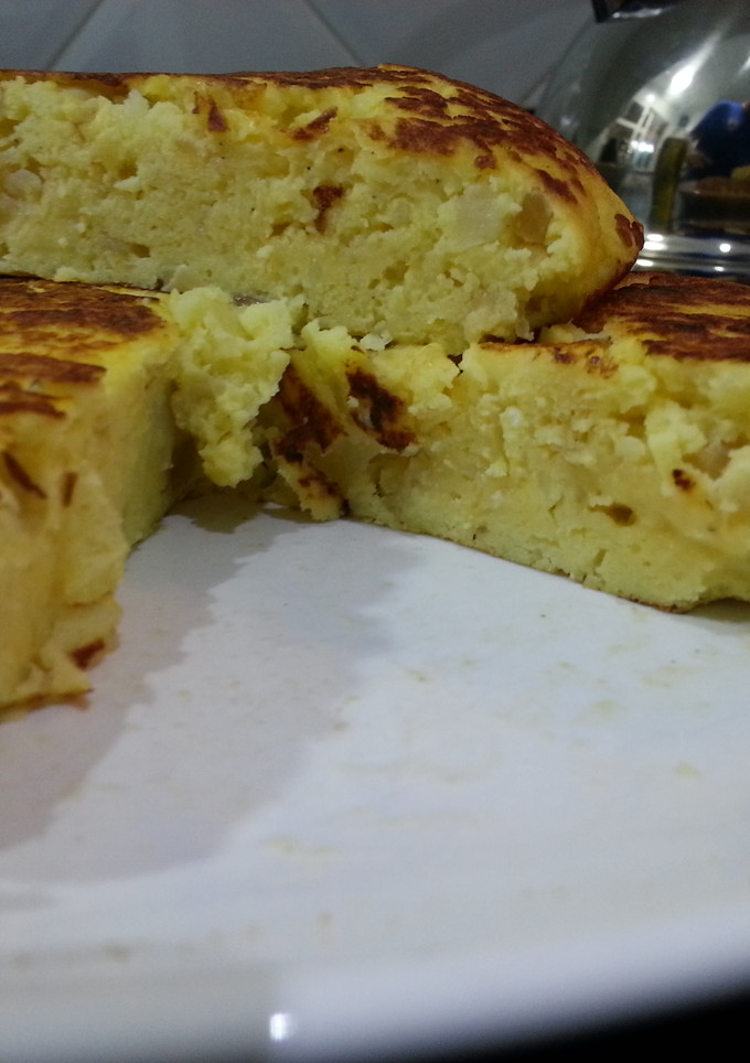 Una foto de Tortilla de patatas ligera