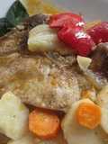 Costeletas de cerdo a la criolla