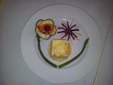 Cuadrado de tortilla para niños
