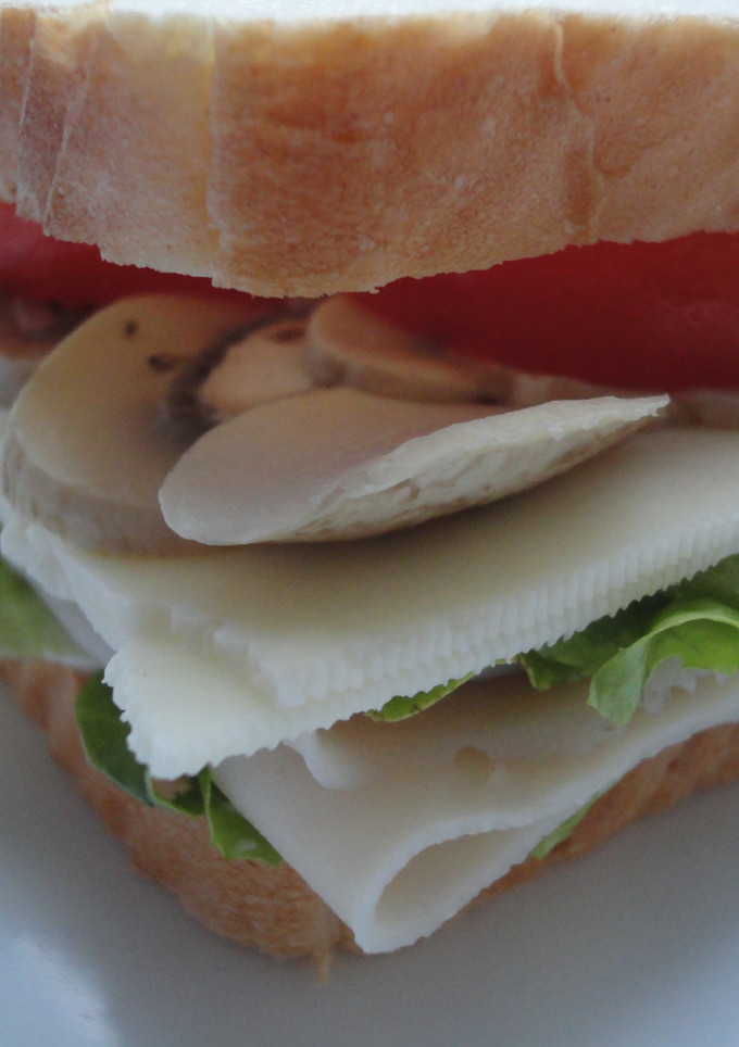 Una foto de Sándwich liviano