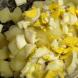 Ensalada de papa y huevo duro