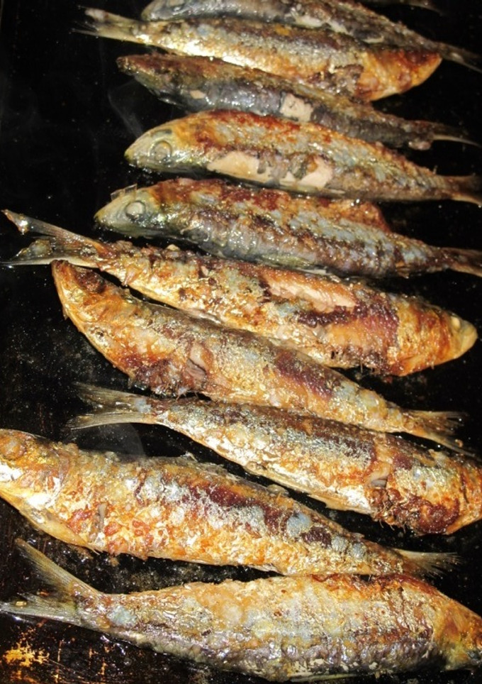 Una foto de Sardinas a la plancha