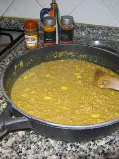 Una foto de Cordero al curry