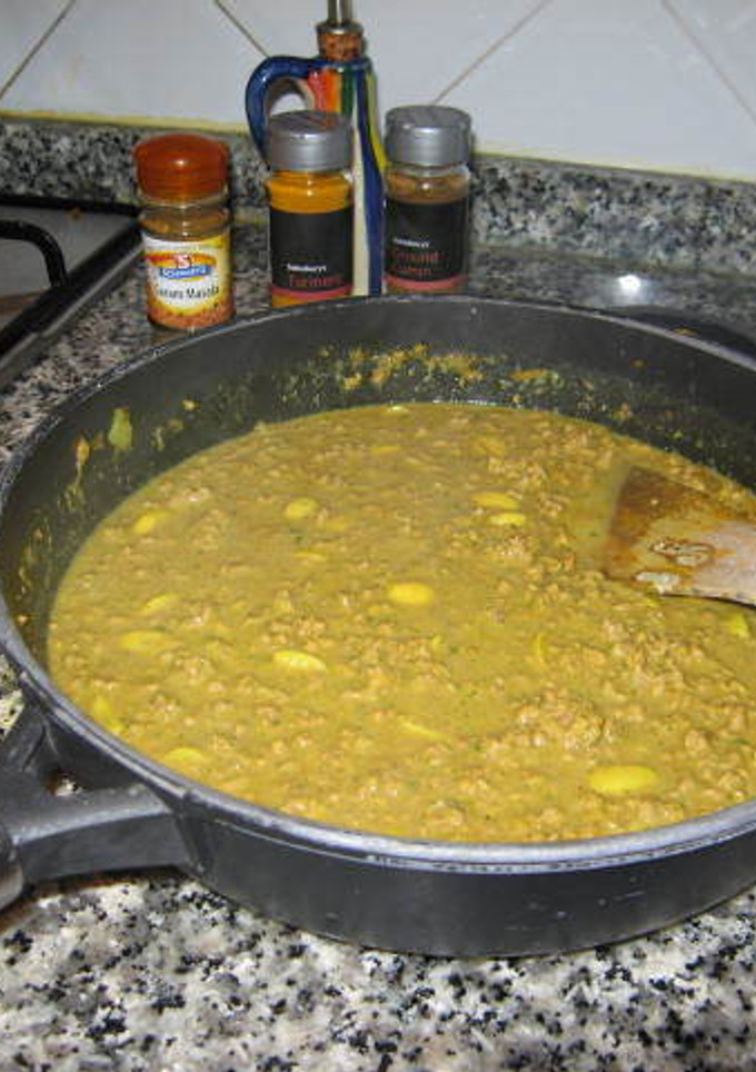 Una foto de Cordero al curry