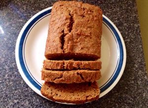 Una foto de Budín de zanahoria integral
