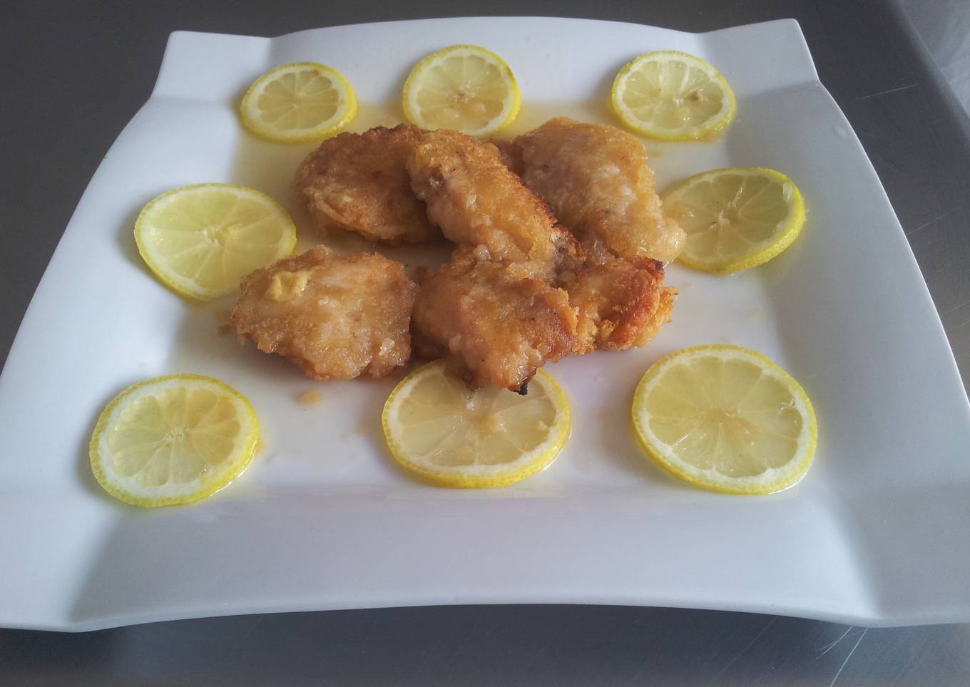 Pollo chino al limón