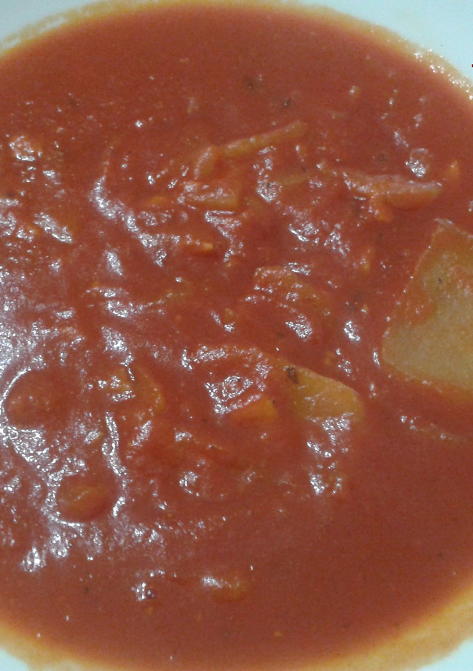 Una foto de Salsa de tomate picante murciana al vino