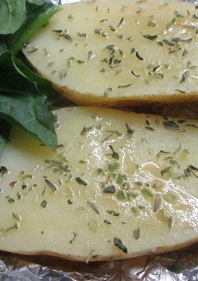 Una foto de Patatas blandas al horno