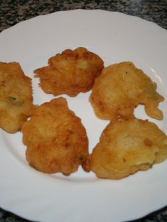 Una foto de Tortitas de bacalao