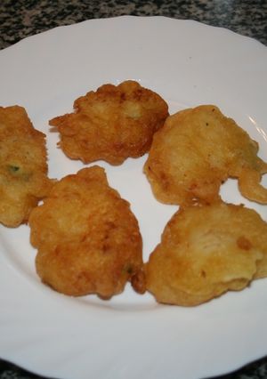 Una foto de Tortitas de bacalao