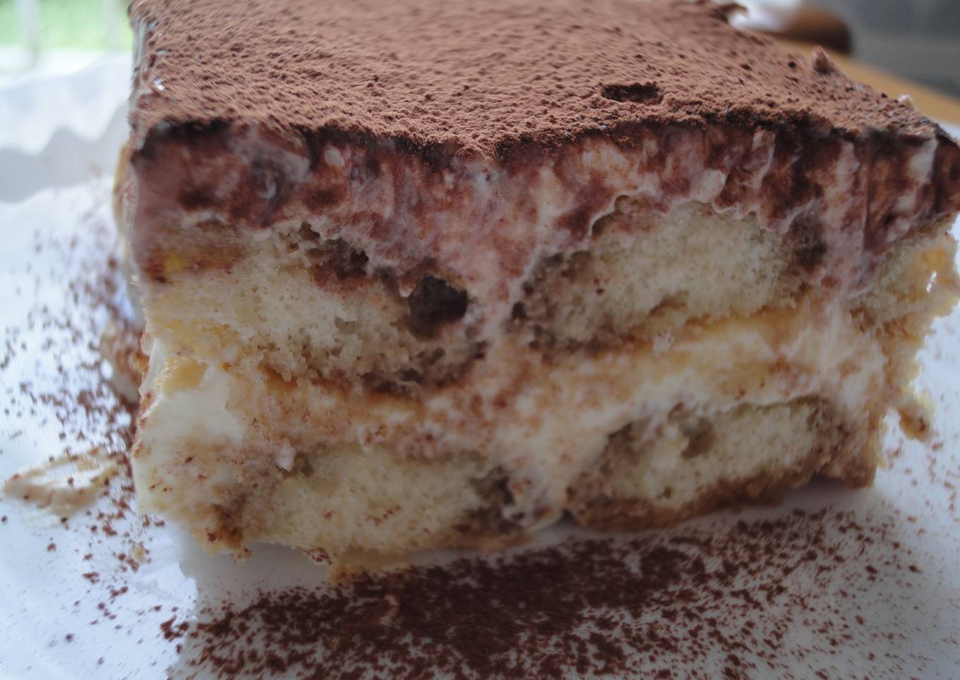 Tiramisú de licor café<br />