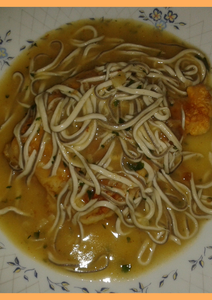 Una foto de Lomo de bacalao con gulas