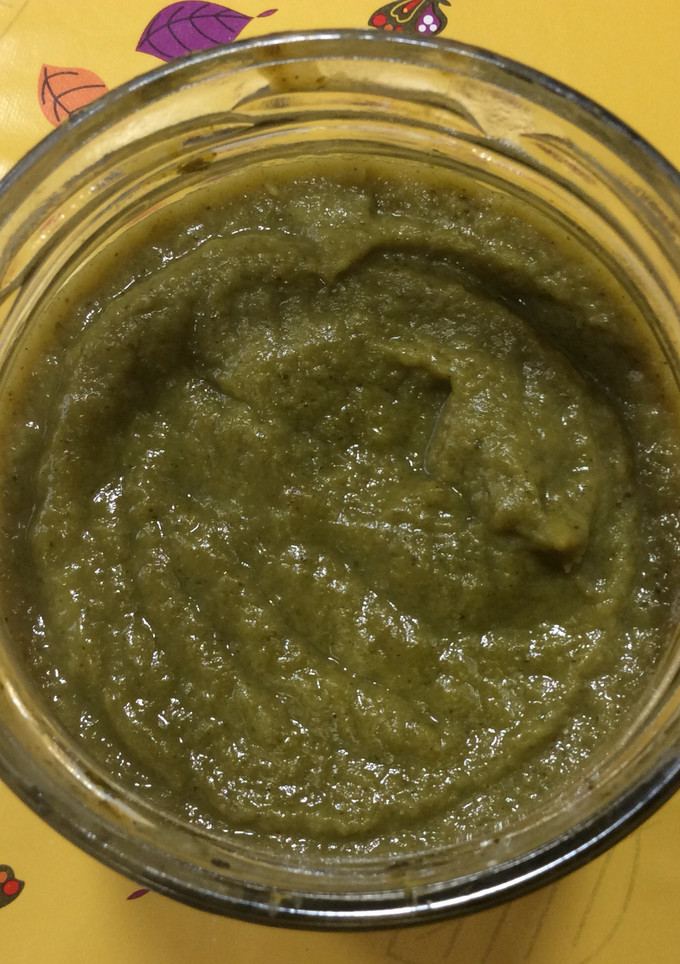 Una foto de Puré verde que te quiero verde