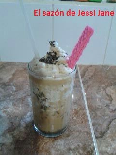 Una foto de Frappé de café