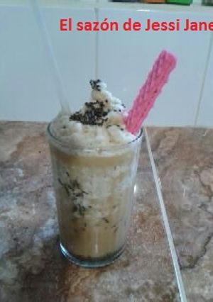 Una foto de Frappé de café