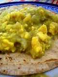 Huevo en salsa verde