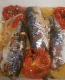 Sopa con sardina