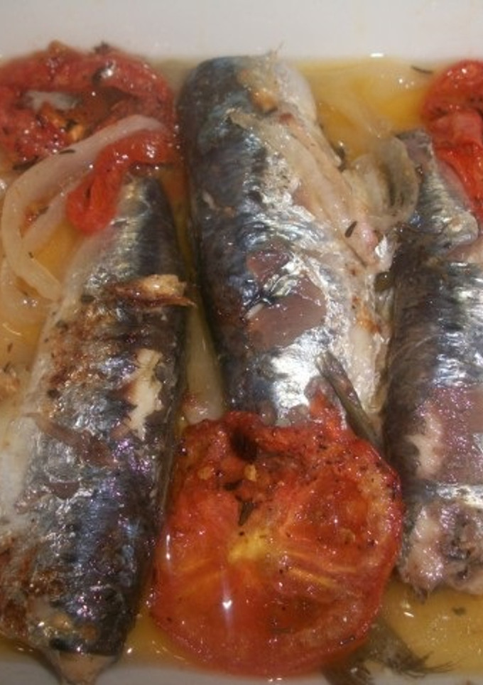 Una foto de Sopa con sardina
