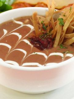 Una foto de Sopa de frijol