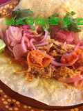 Pollo en achiote
