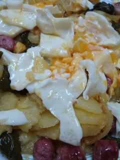 Una foto de Huevos estrellados estilo Lucio