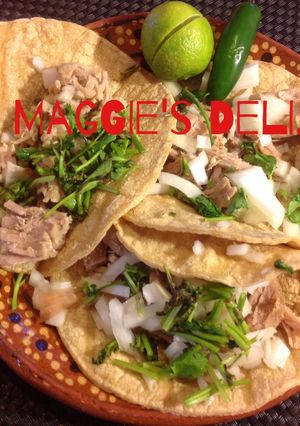 Una foto de Tacos de Carnitas de puerco
