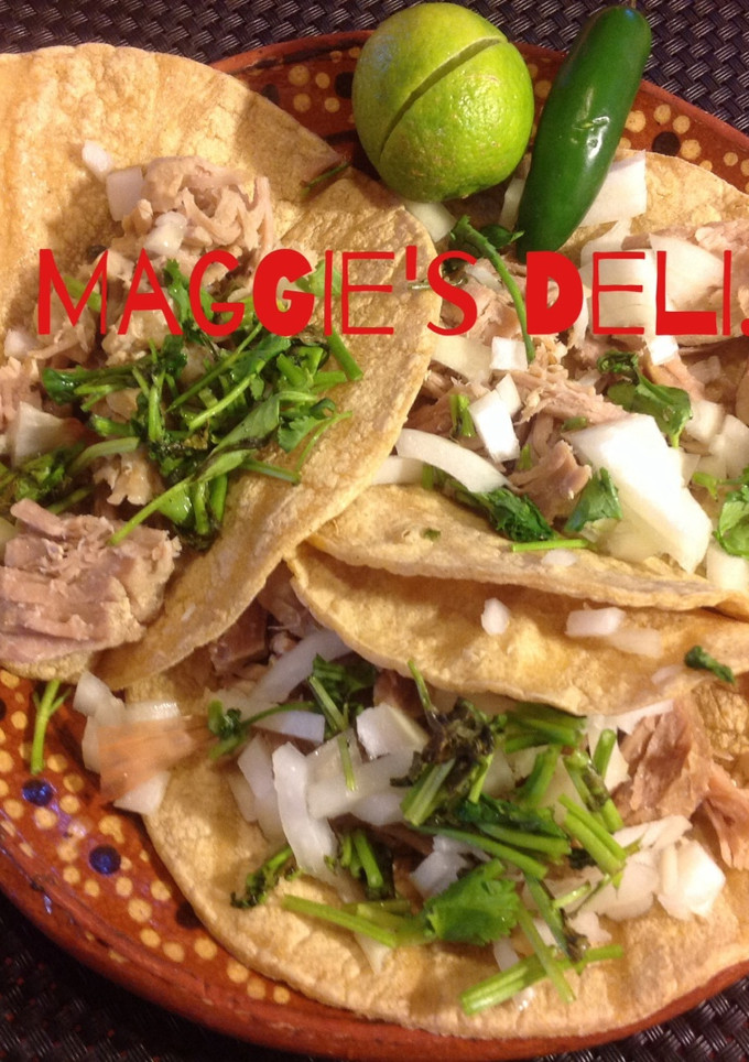 Una foto de Tacos de Carnitas de puerco