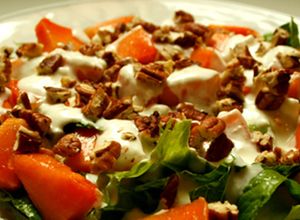 Una foto de Ensalada de lechuga dulce