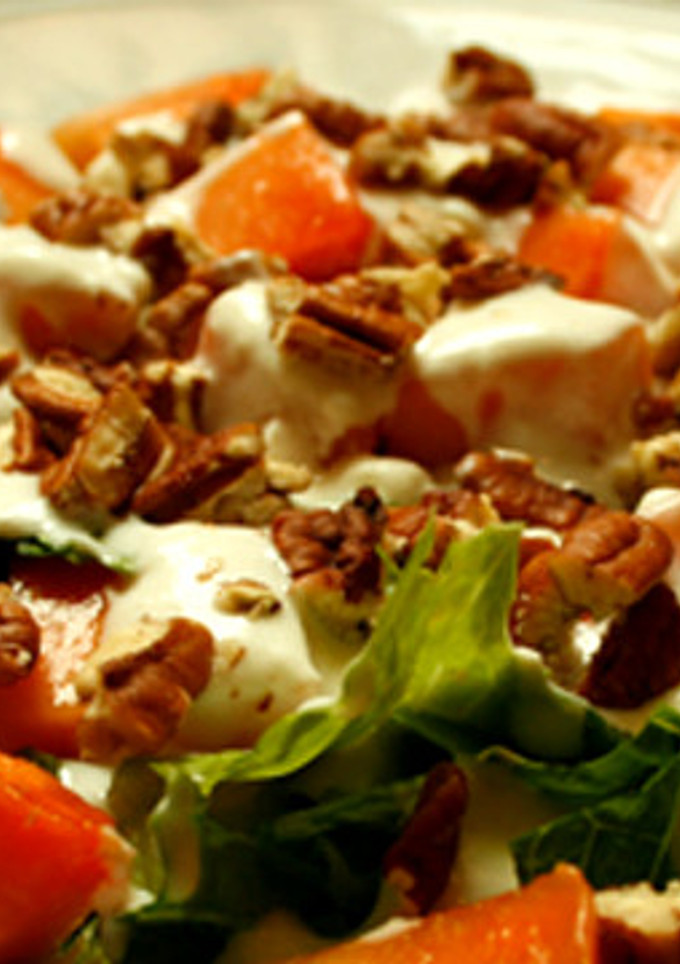 Una foto de Ensalada de lechuga dulce