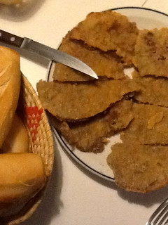 Una foto de Sándwich de milanesa