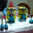 Minions pintor y Minions para cumpleaños