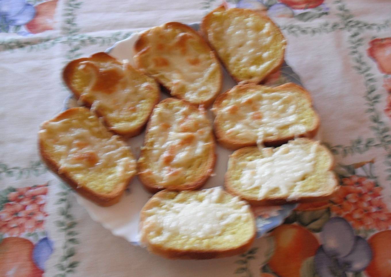 Pan de ajo y queso