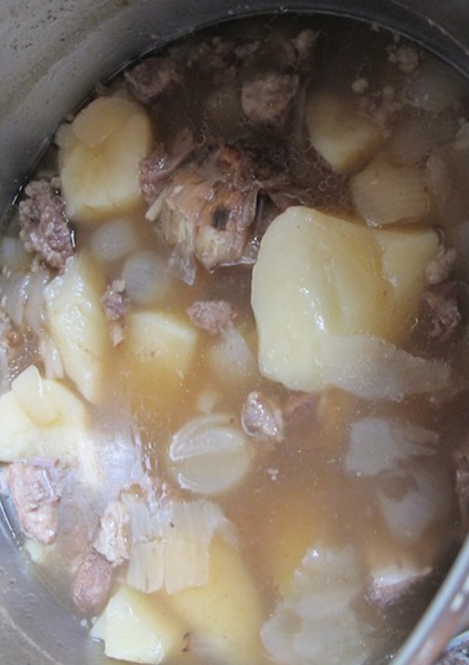 Una foto de Carne estofada en olla a presión