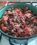 Mexican-Style Ground Beef with Bacon