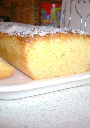 Una foto de TORTA DE COCO