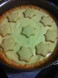 Crostata con crema pastelera y mermelada