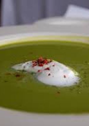 Una foto de Velouté de ortigas