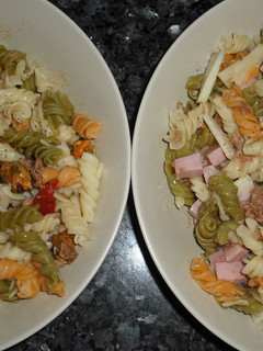 Una foto de Ensalada de hélices