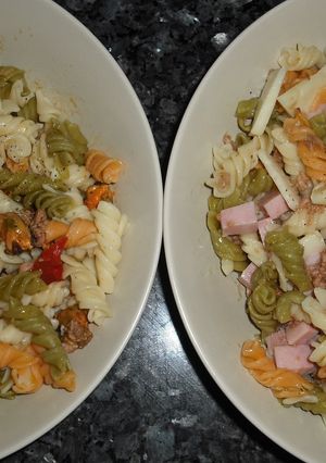 Una foto de Ensalada de hélices