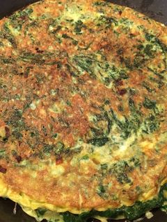 Una foto de Tortilla de acelgas