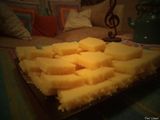 Cuadrados dulces y esponjosos