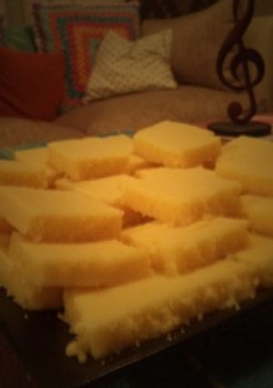 Una foto de Cuadrados dulces y esponjosos