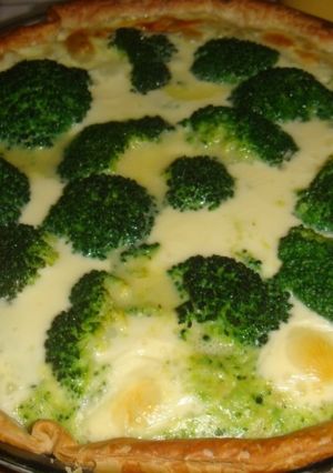 Una foto de Tarta de brócoli