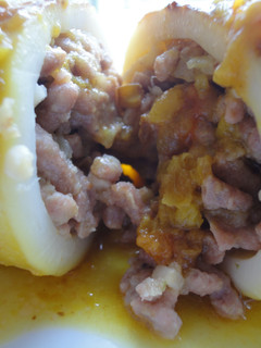 Una foto de Calamares rellenos de carne